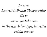 Laurette's Shower Video